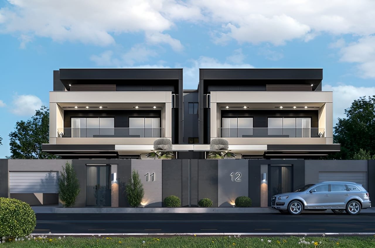 Land: 350SQM 4 Bedroom Semi-Detached Duplex